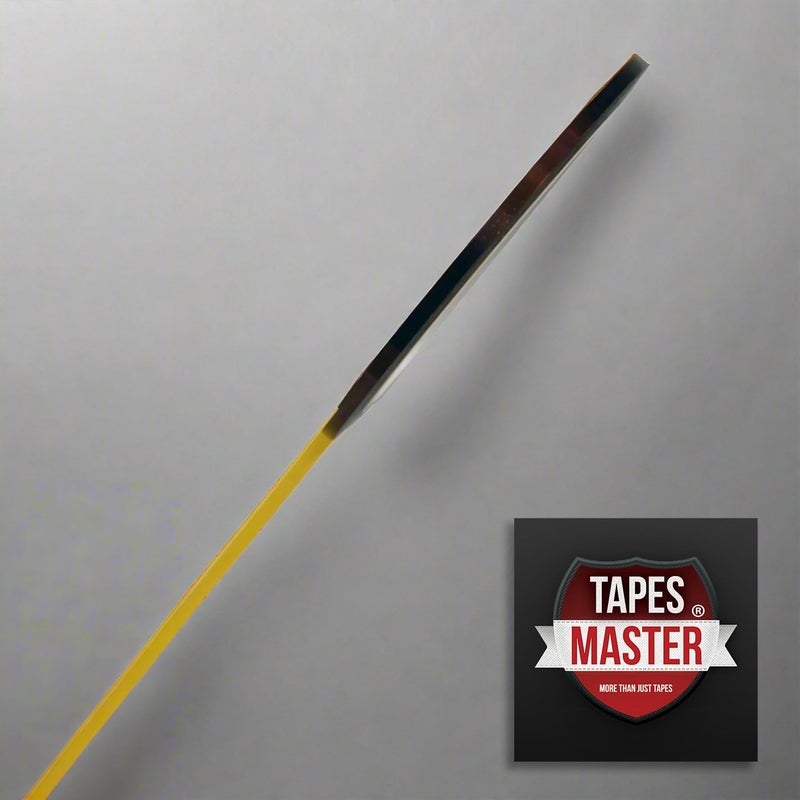 Tapes Master شريط كابتون 1/8" × 36 ياردة - 1 مل - شريط بوليميد عالي الحرارة مع لاصق سيليكون - نواة 3" - لسطح طابعة ثلاثية الأبعاد، اللحام، العزل والربط - بدون بقايا - Image 2
